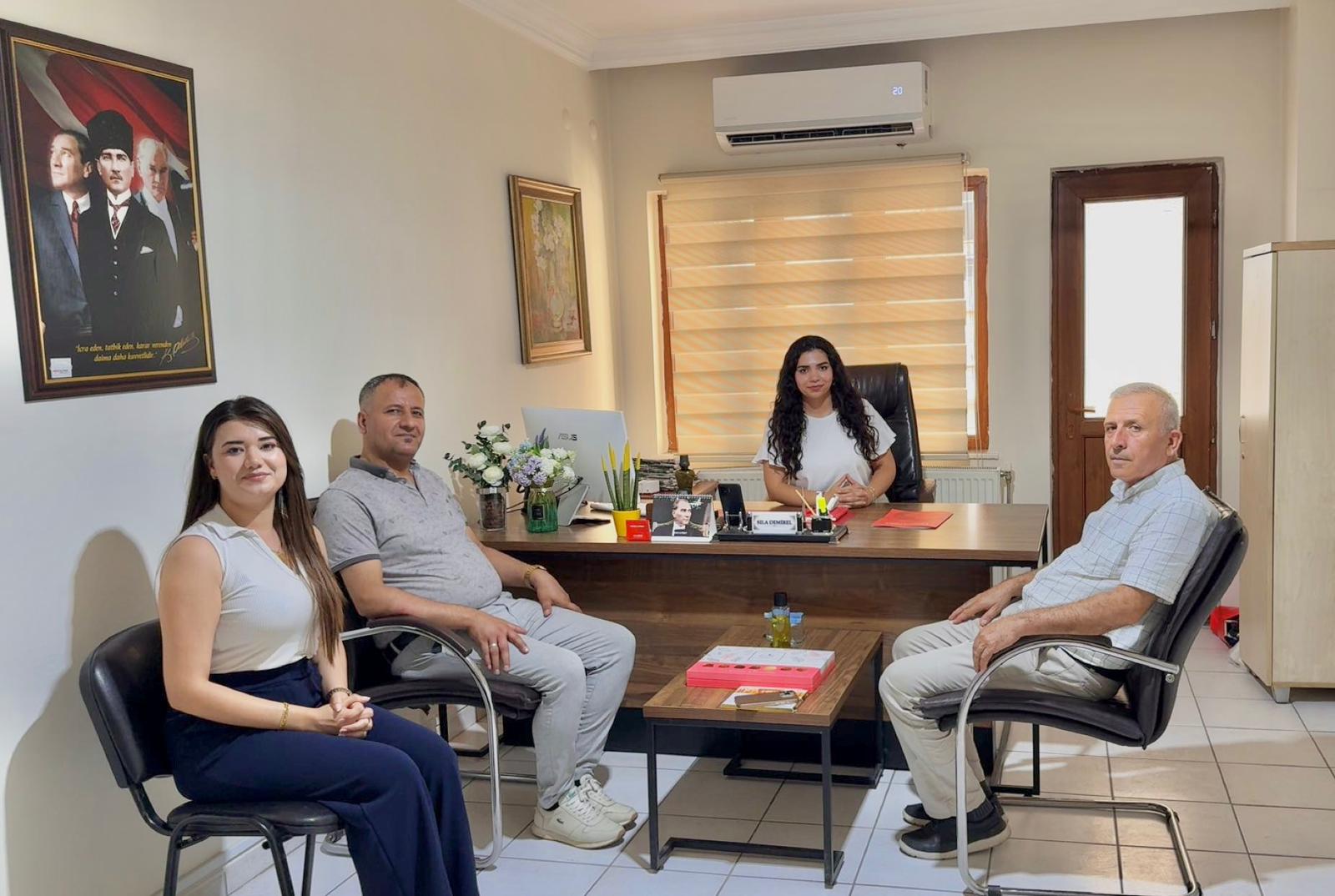 GAZETEMİZDEN MEDİCAL POİNT YÖNETİMİNE ZİYARET