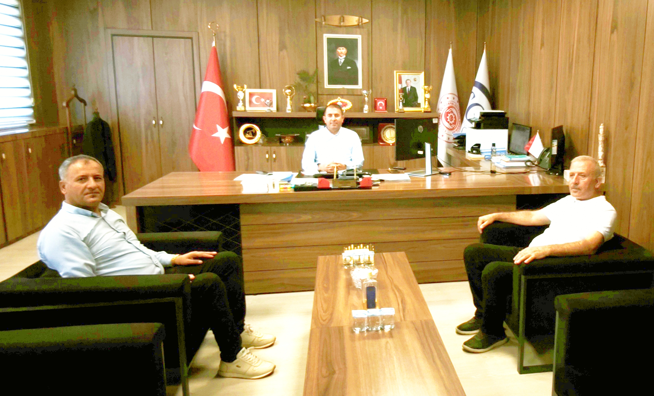 GAZETEMİZDEN SGK İL MÜDÜRÜ NAİF GÜMÜŞ’E ZİYARET