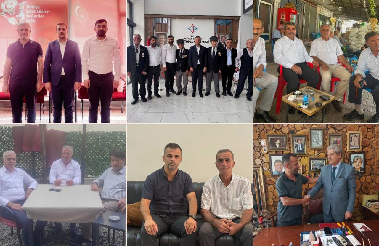 AK PARTİ TEŞKİLATLARINDAN GAZİLERE VEFA ZİYARETİ